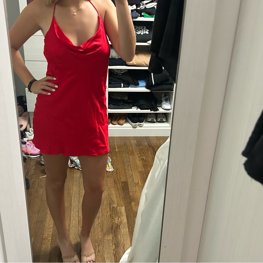 Zara Red Mini Dress